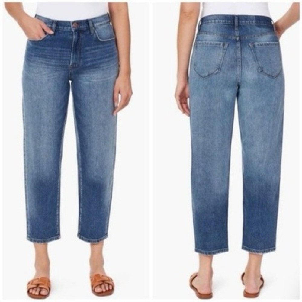 NWT Kensie The Cropped Barrel Jean Size 8
